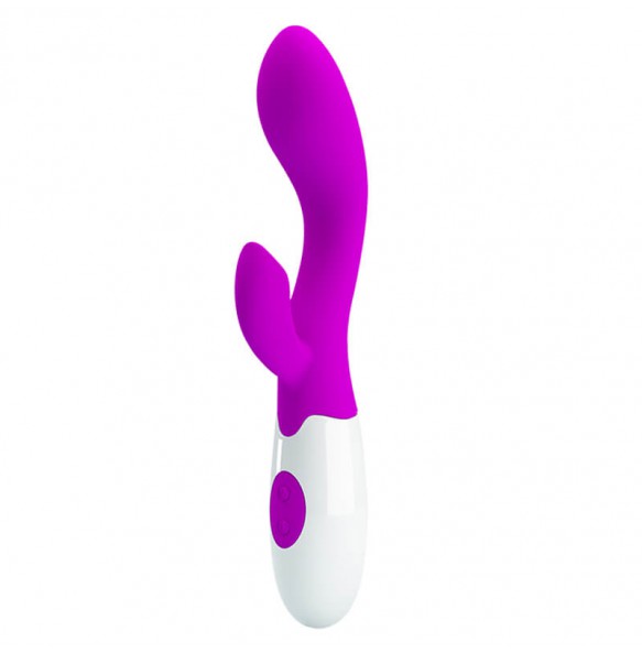 PRETTY LOVE  G-Spot Dual Engine Vibrator (Rose Red)